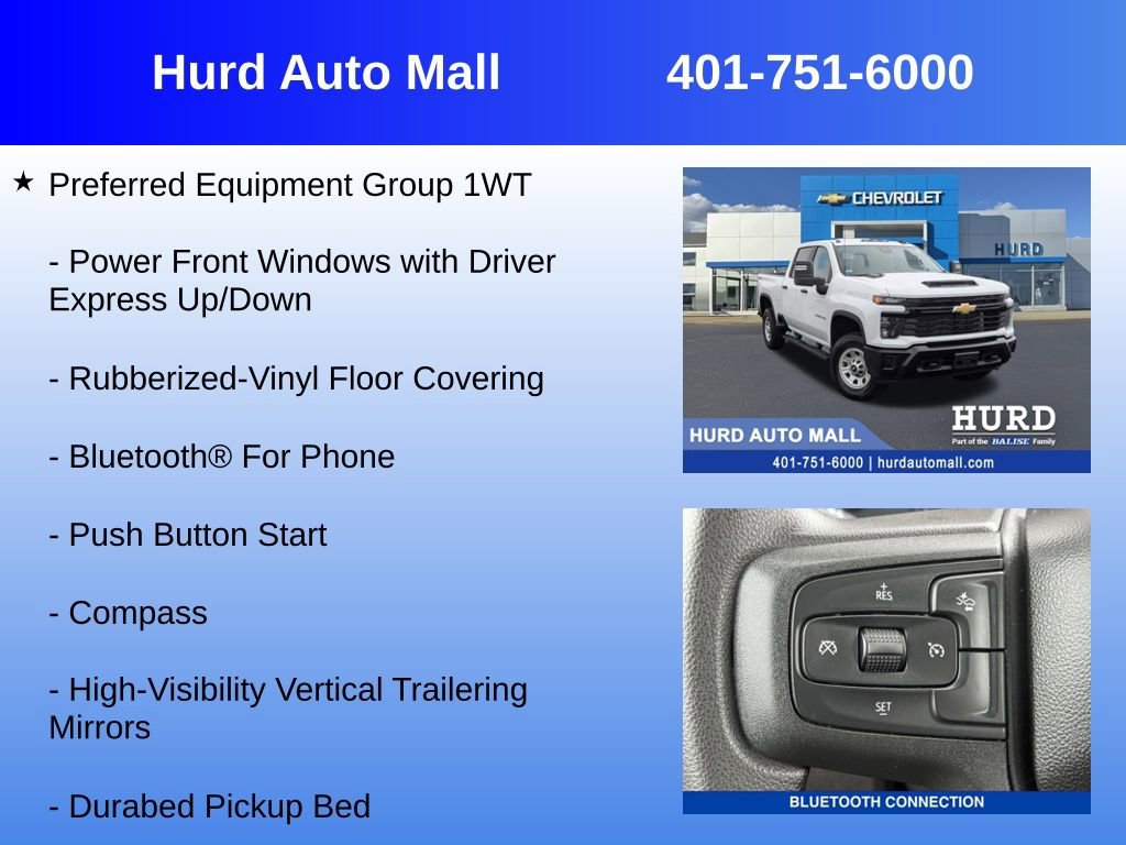 Used 2025 Chevrolet Silverado 2500 W/T w/ WT Convenience Package image 12