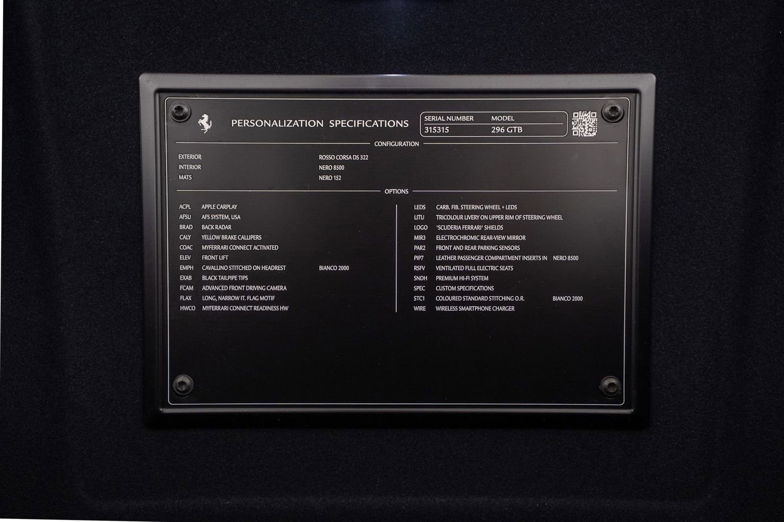 Certified 2025 Ferrari 296 GTB RWD image 42