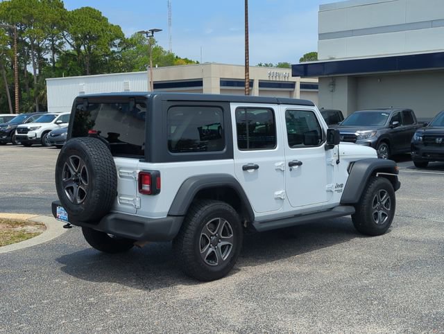 Used 2018 Jeep Wrangler Unlimited Sport S AWD/4WD image 4