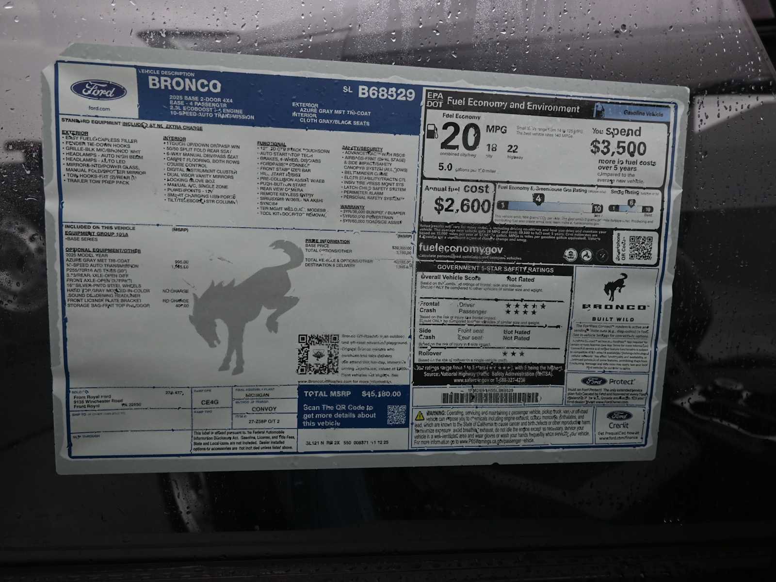 New 2025 Ford Bronco 2-Door image 12