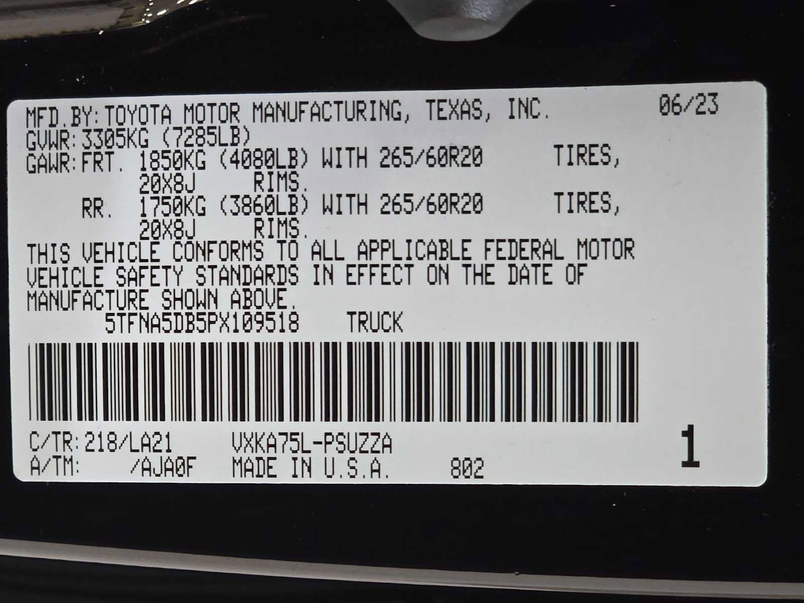 Used 2023 Toyota Tundra Platinum AWD/4WD image 33