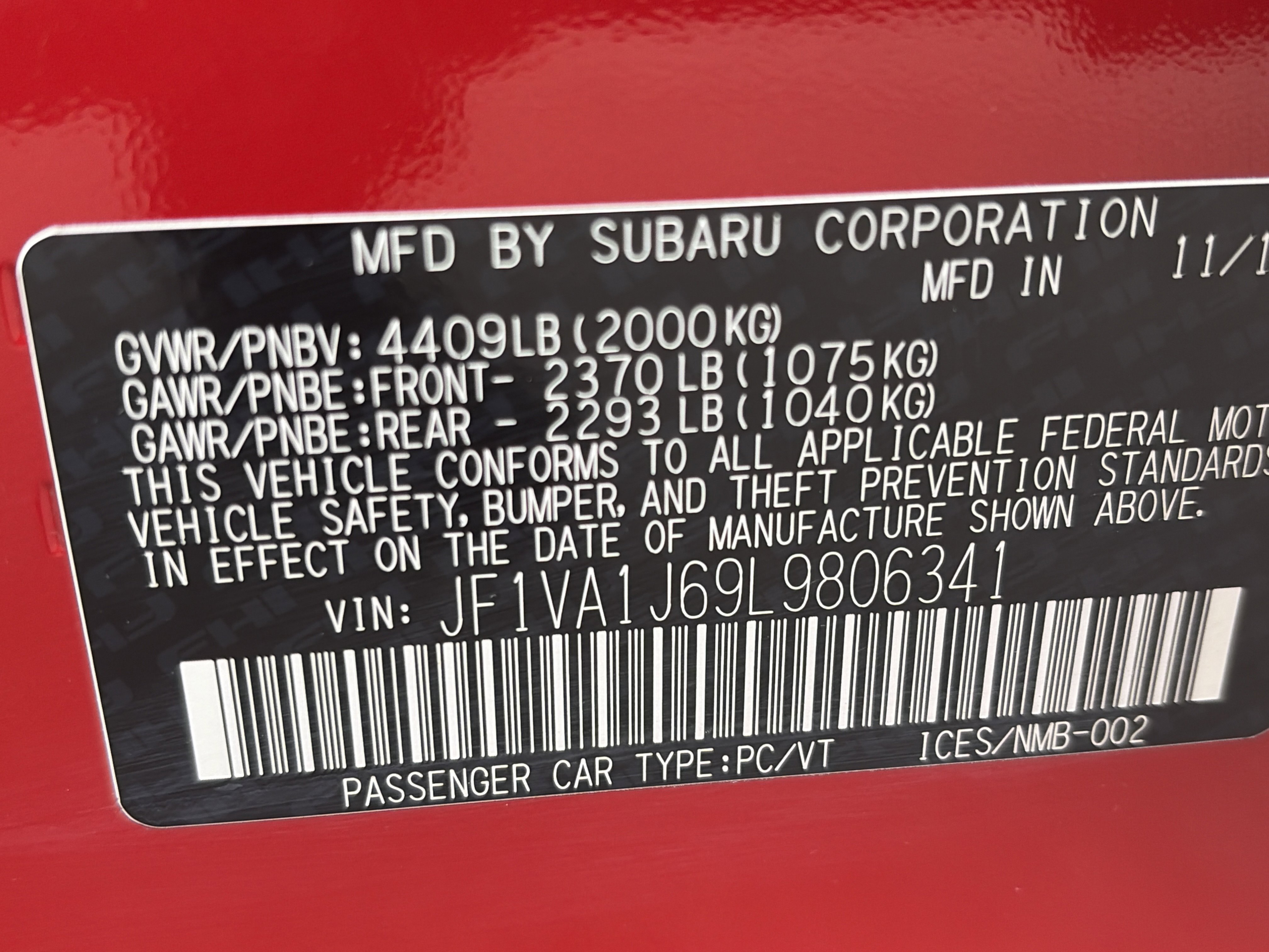 Used 2020 Subaru WRX Limited w/ Popular Package #3 (IZT) AWD/4WD image 36