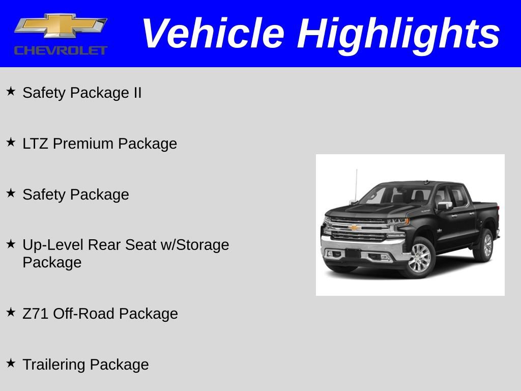 Used 2020 Chevrolet Silverado 1500 LTZ w/ LTZ Premium Package image 3