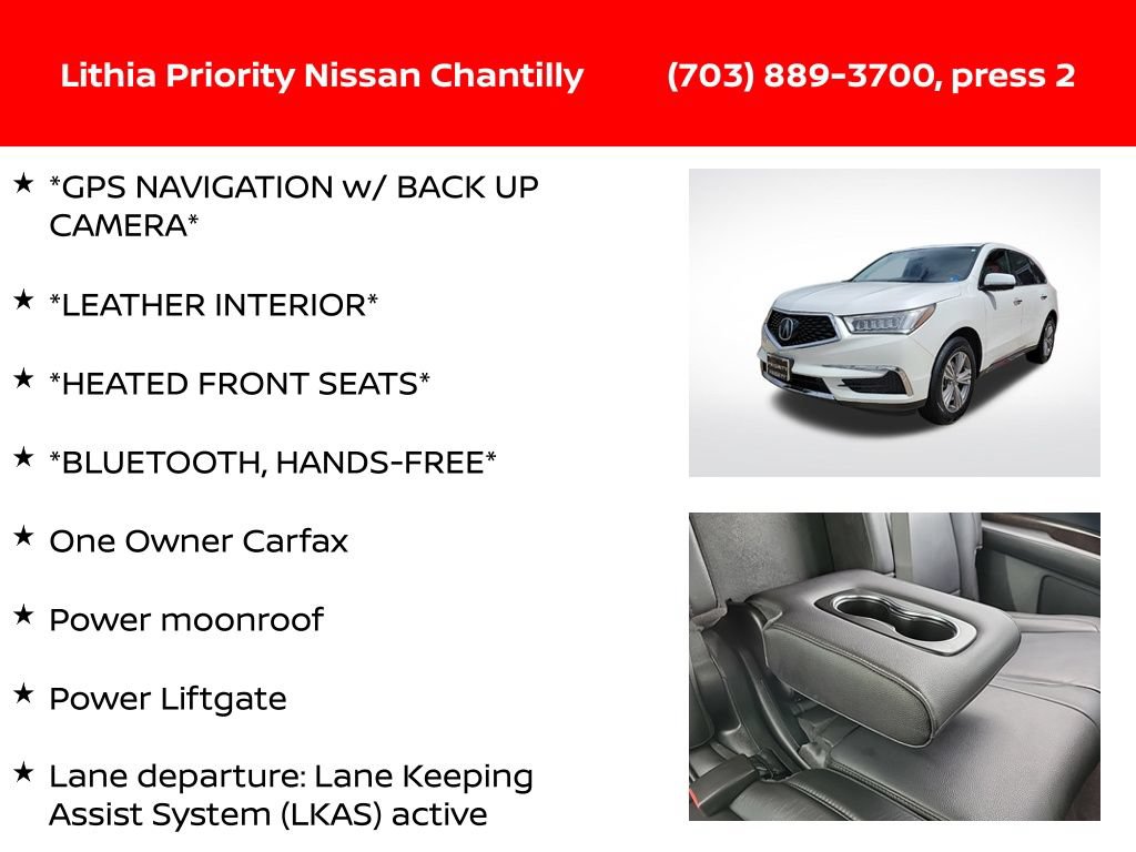 Used 2020 Acura MDX FWD image 6