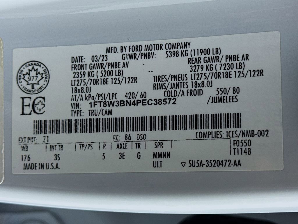 Used 2023 Ford F350 XLT w/ 360-Degree Camera Package image 30