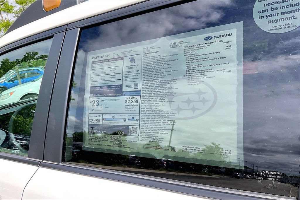 New 2026 Subaru Outback Wilderness AWD/4WD image 17