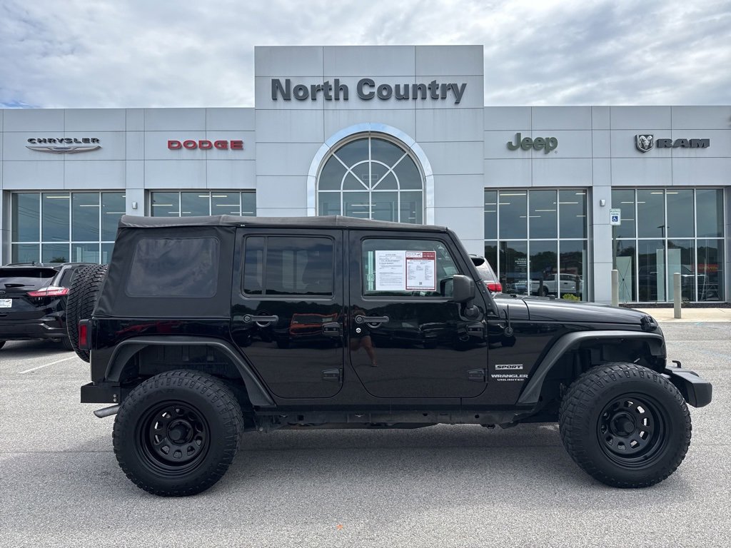Used 2017 Jeep Wrangler Unlimited Sport w/ Quick Order Package 24S