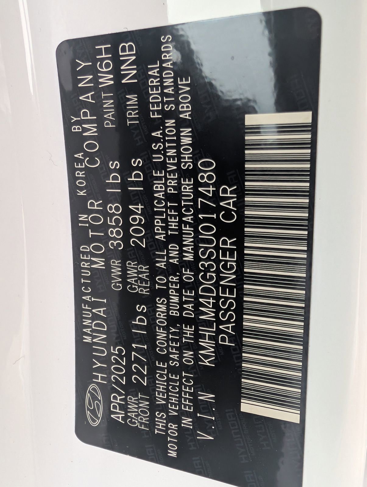 Certified 2025 Hyundai Elantra Sport w/ Cargo Package image 14