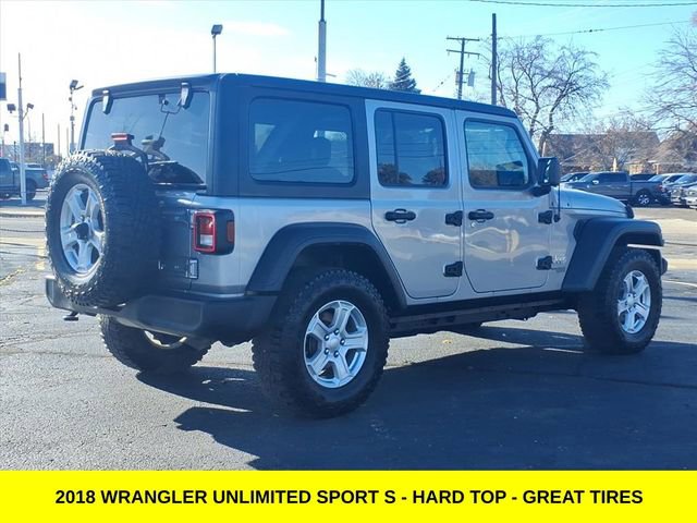 Used 2018 Jeep Wrangler Unlimited Sport S image 7