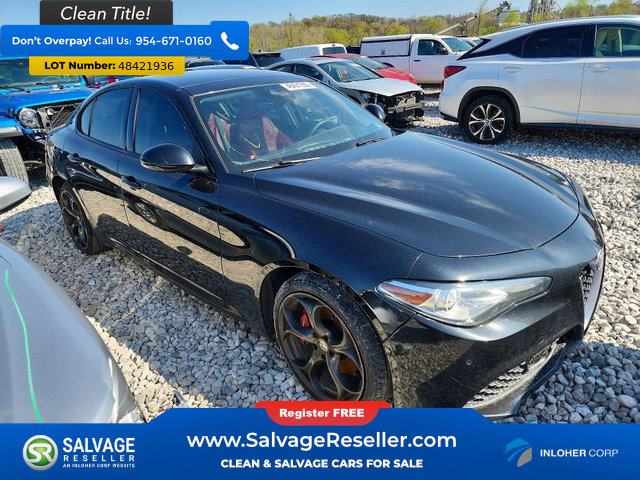Used 2019 Alfa Romeo Giulia Ti Sport w/ Quick Order Package 22S Sport AWD/4WD image 5