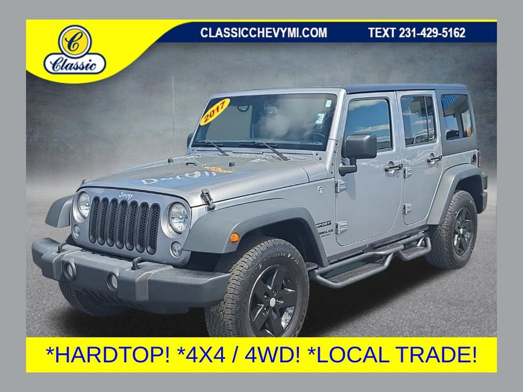 Used 2017 Jeep Wrangler Unlimited Sport w/ Quick Order Package 24S
