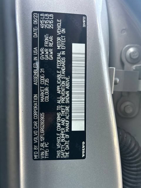 Used 2024 Volvo S60 B5 Plus w/ Climate Package FWD image 30