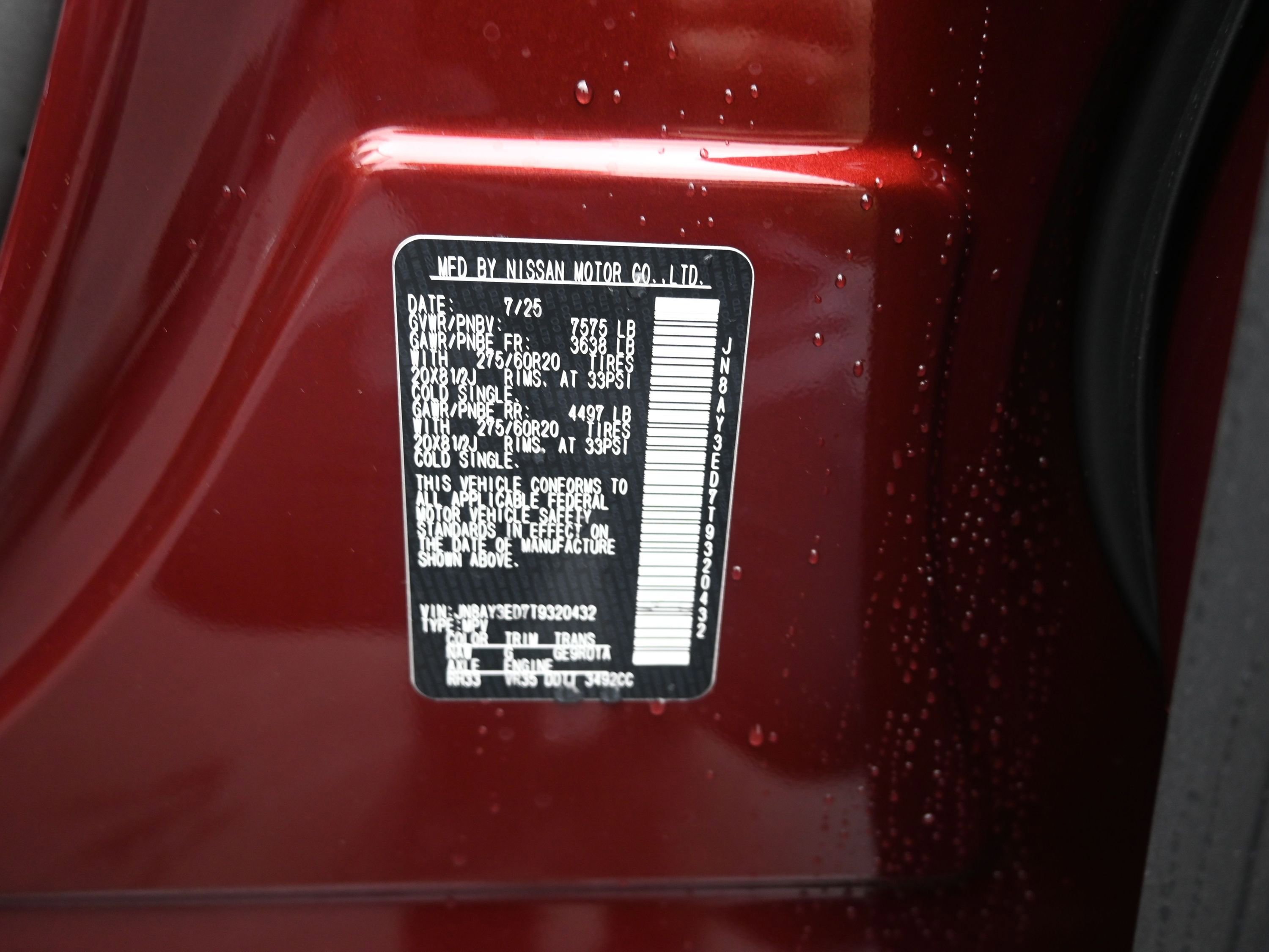 New 2026 Nissan Armada Platinum image 10