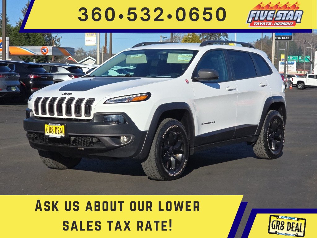 Used 2018 Jeep Cherokee Trailhawk w/ Trailer Tow Group