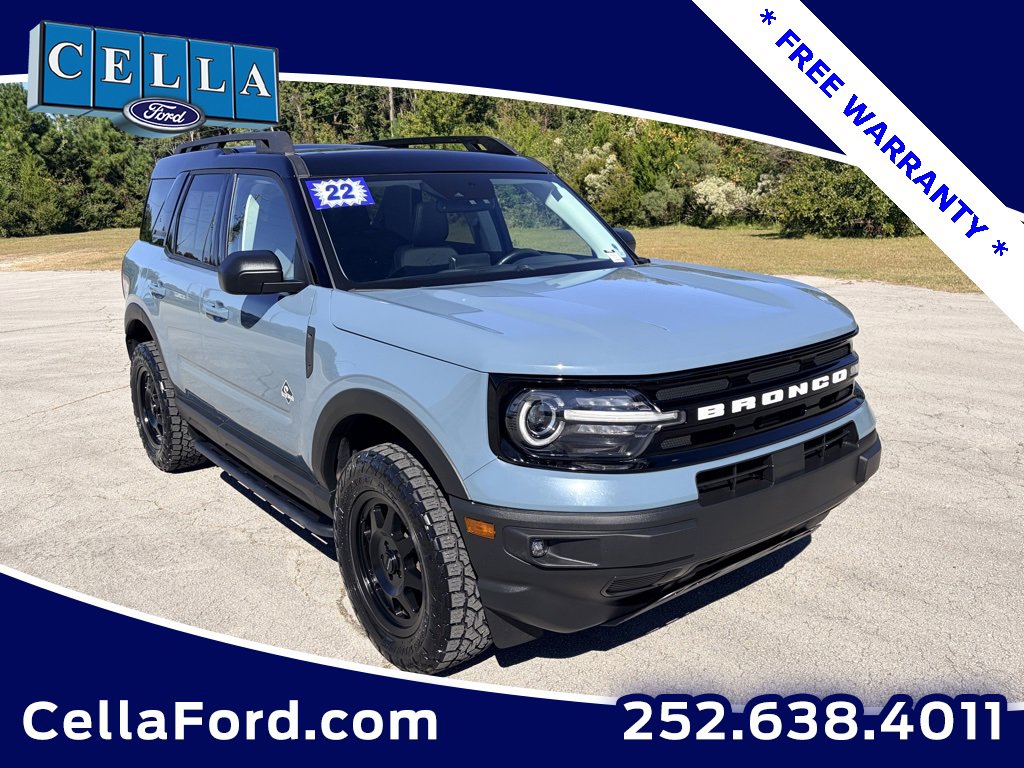 Certified 2022 Ford Bronco Sport Outer Banks w/ Tech Package image 1