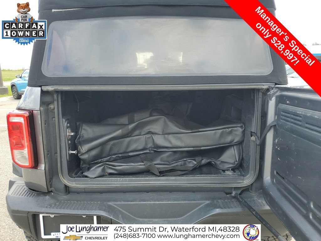 Used 2021 Ford Bronco Black Diamond w/ Sasquatch Package AWD/4WD image 27