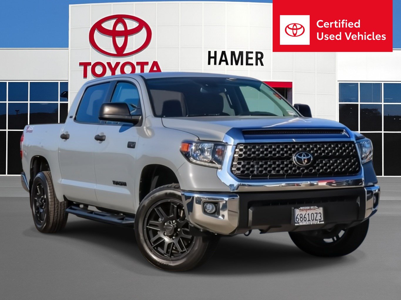 Certified 2021 Toyota Tundra SR5 w/ SR5 Leather Package RWD image 1