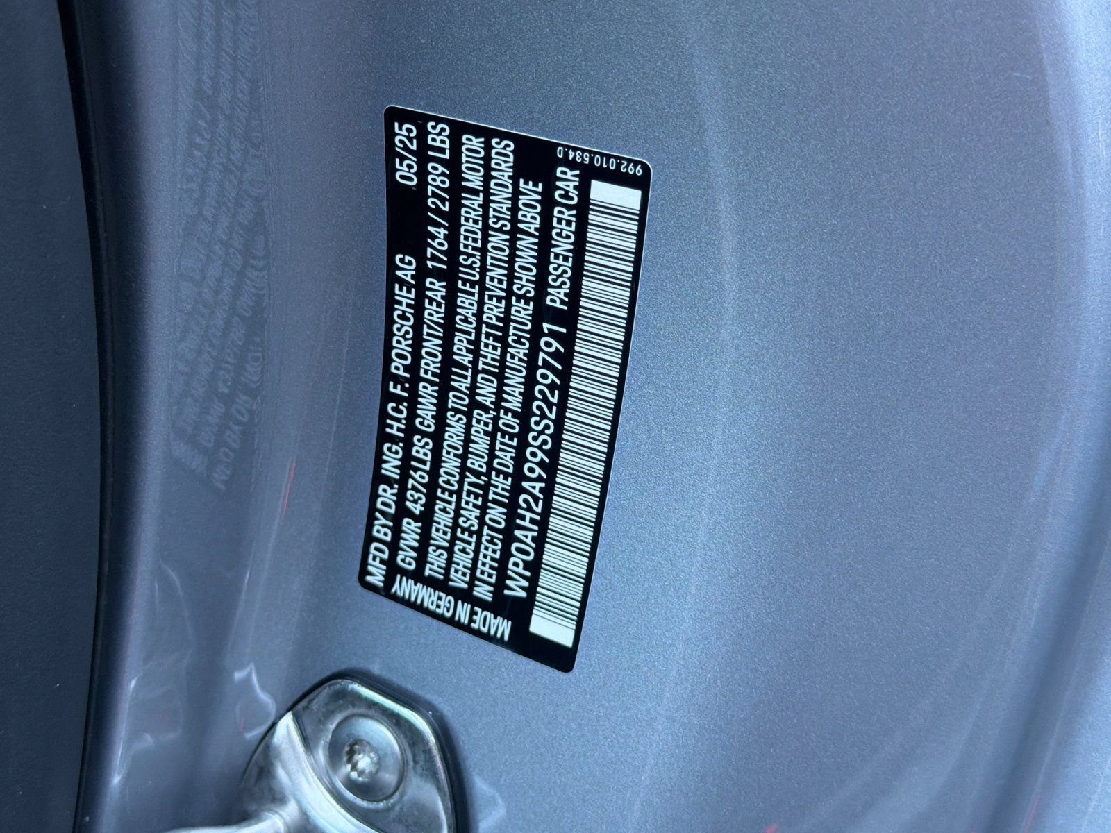 Certified 2025 Porsche 911 Carrera S RWD image 27
