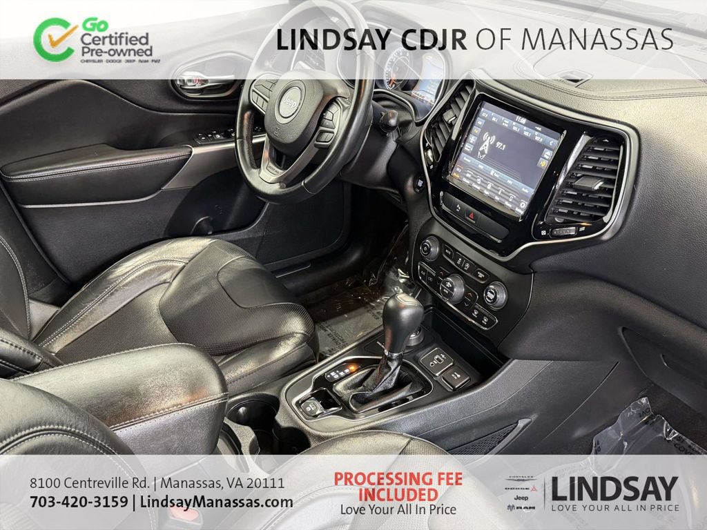 Certified 2020 Jeep Cherokee Limited AWD/4WD image 12