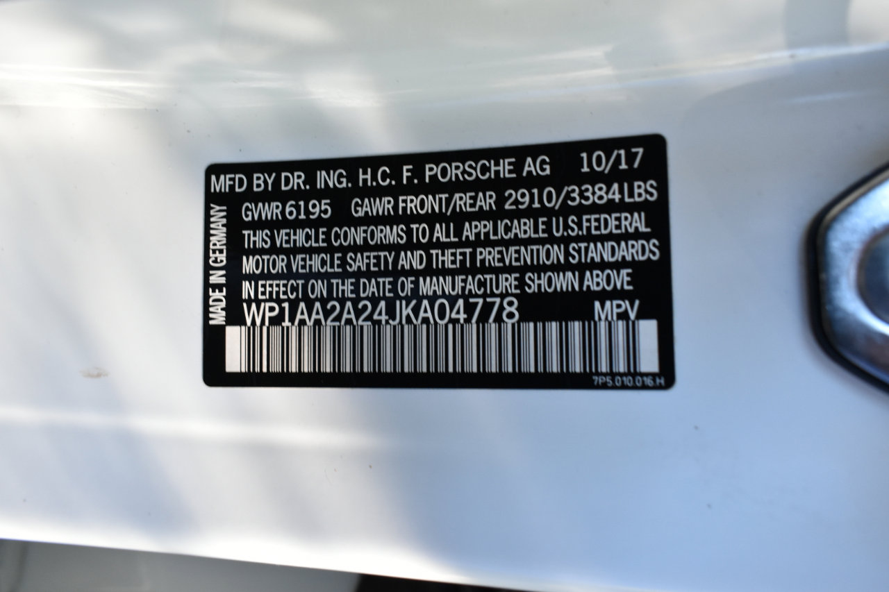 Used 2018 Porsche Cayenne Platinum Edition image 49