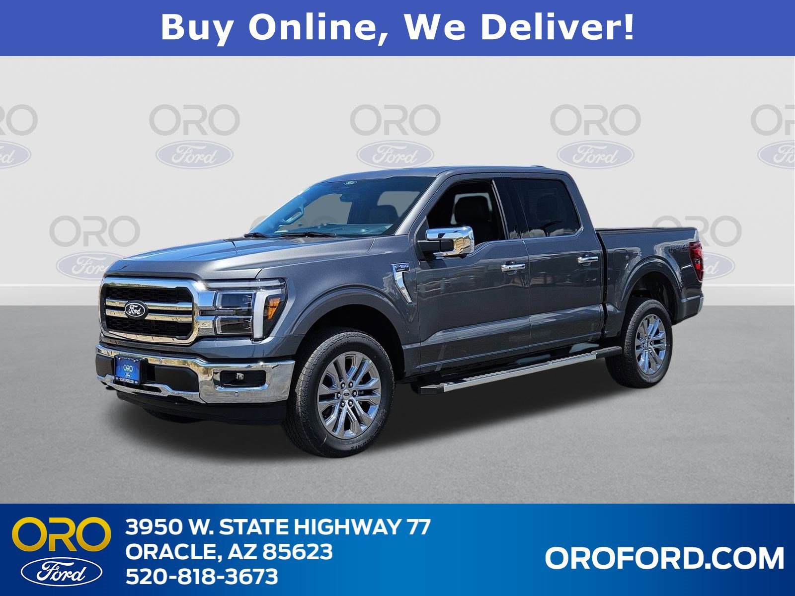 New 2025 Ford F150 Lariat w/ Equipment Group 502A High