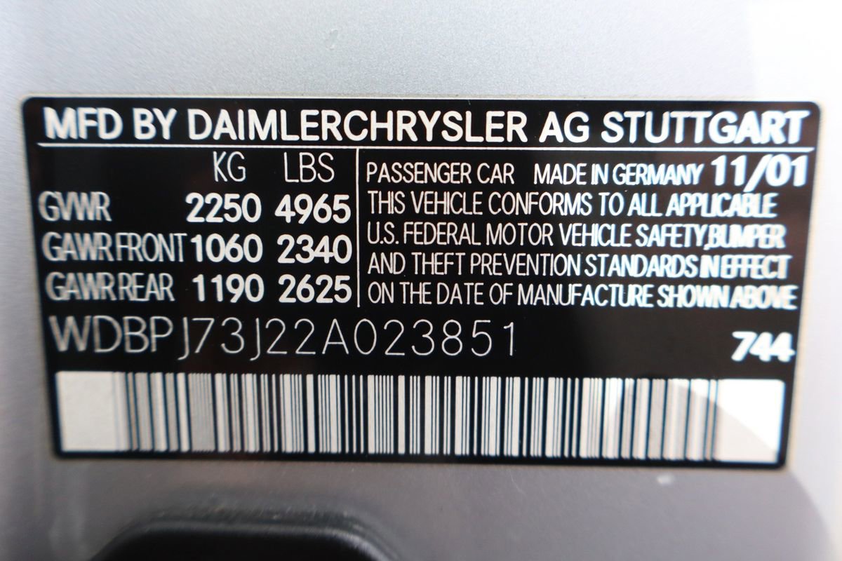 Used 2002 Mercedes-Benz CL 55 AMG image 44