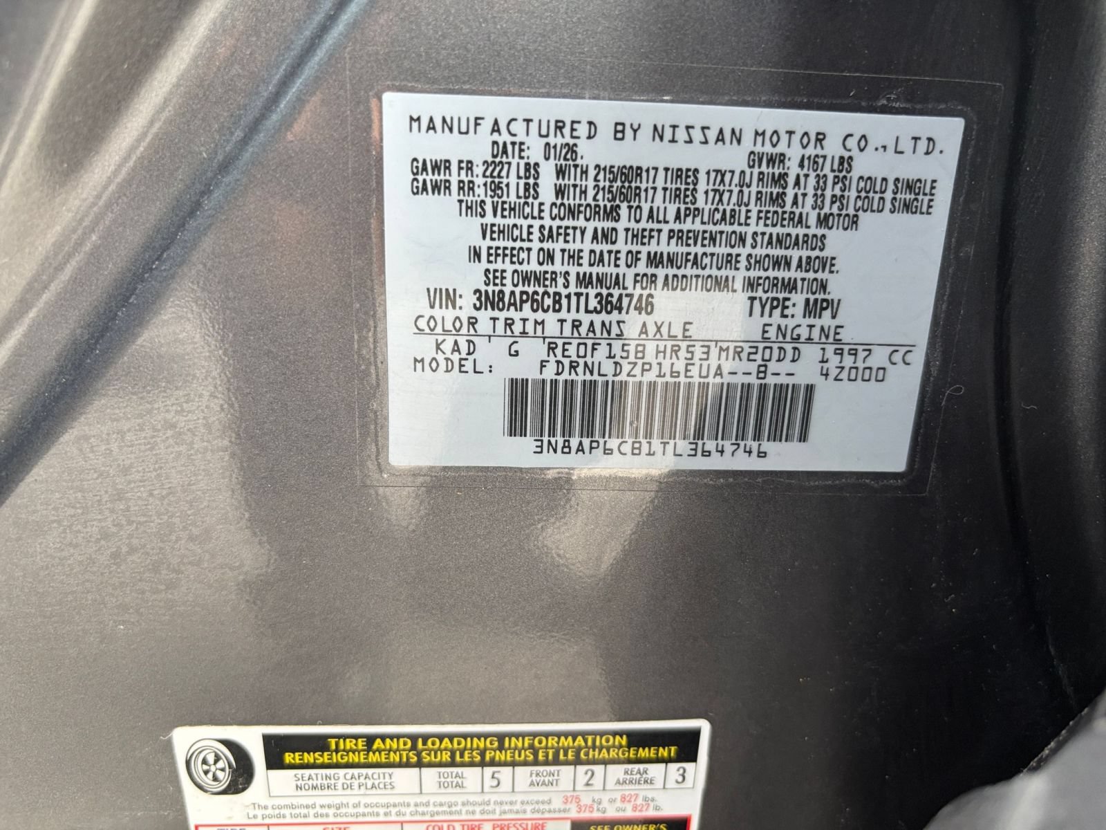 Used 2026 Nissan Kicks SV w/ Cold Weather Package AWD/4WD image 28