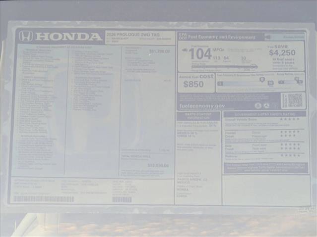 New 2026 Honda Prologue Touring image 18