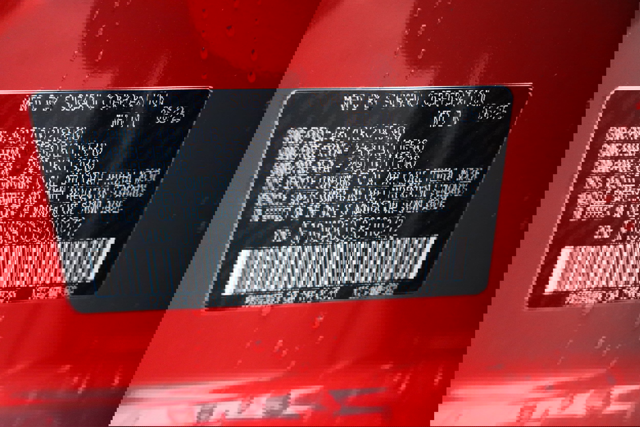 New 2025 Subaru Impreza 2.0i image 21