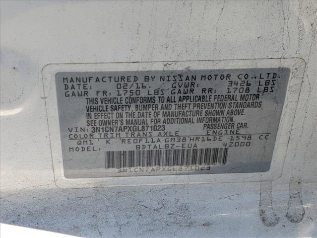 Used 2016 Nissan Versa SV image 15