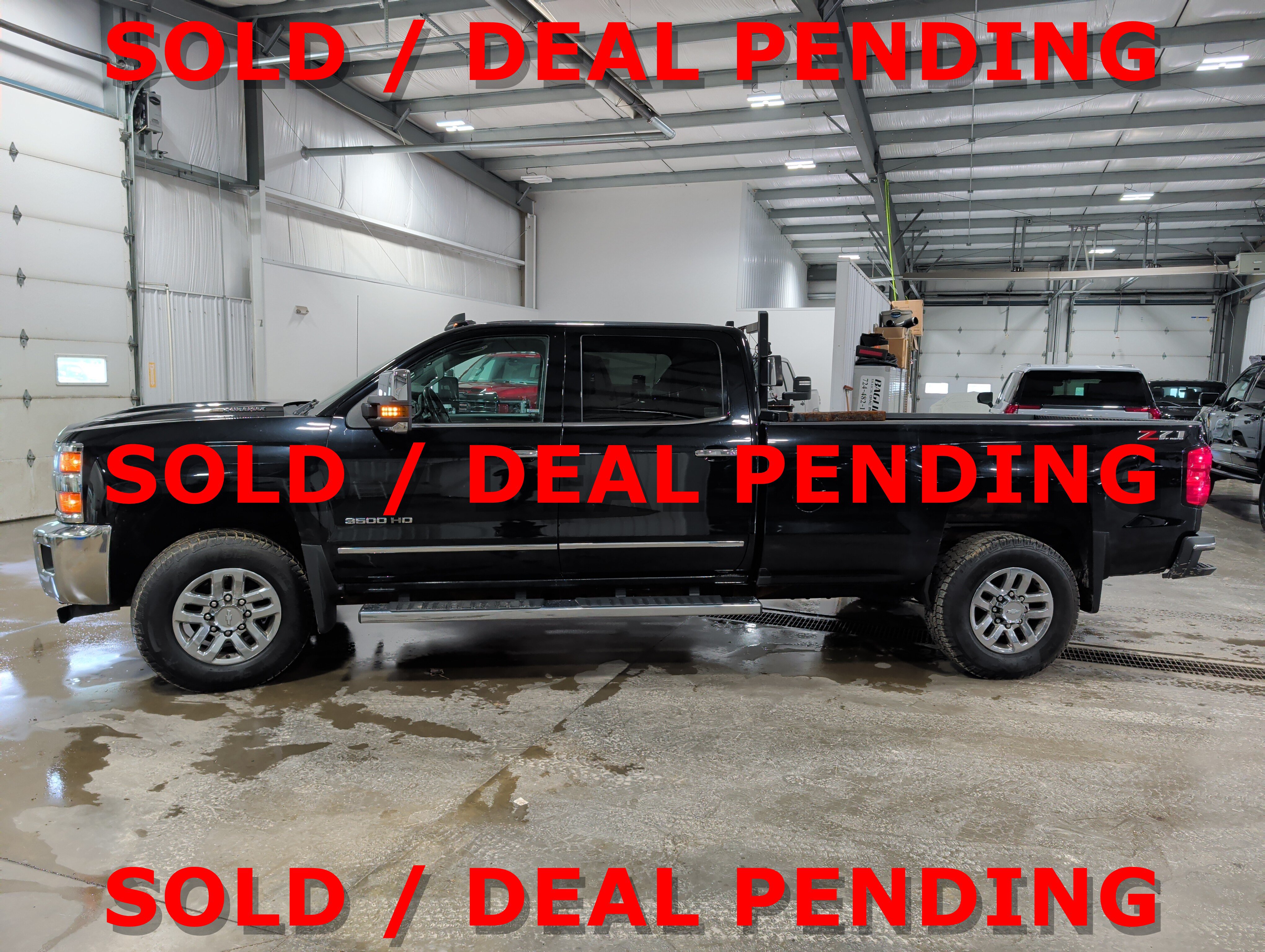 Used 2019 Chevrolet Silverado 3500 LTZ w/ Duramax Plus Package AWD/4WD image 5