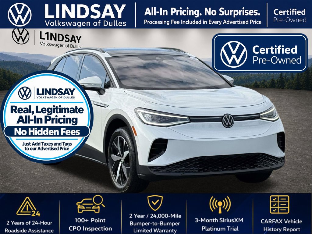 Certified 2023 Volkswagen ID.4 Pro S AWD/4WD image 1