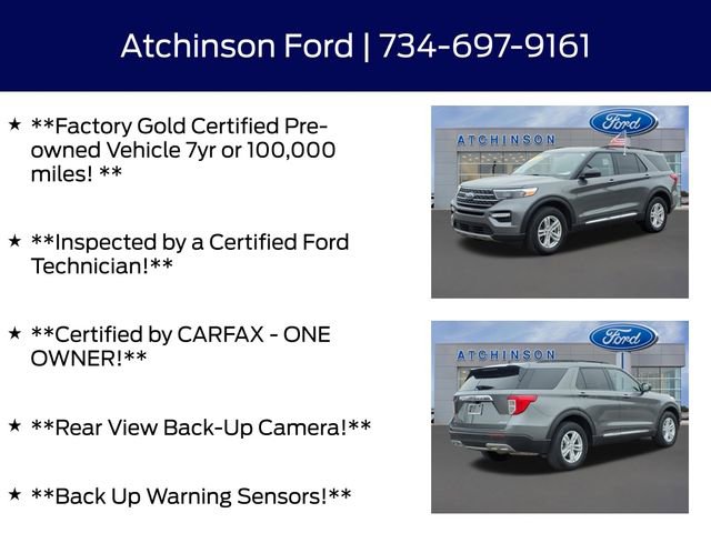 Certified 2023 Ford Explorer XLT w/ Equipment Group 202A image 5