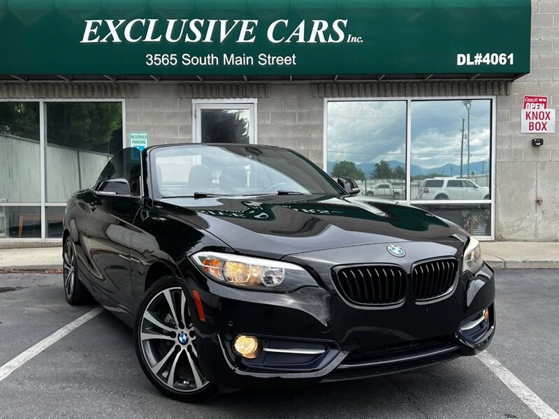 Used 2017 BMW 230i Convertible w/ Driving Assistance Package RWD image 1