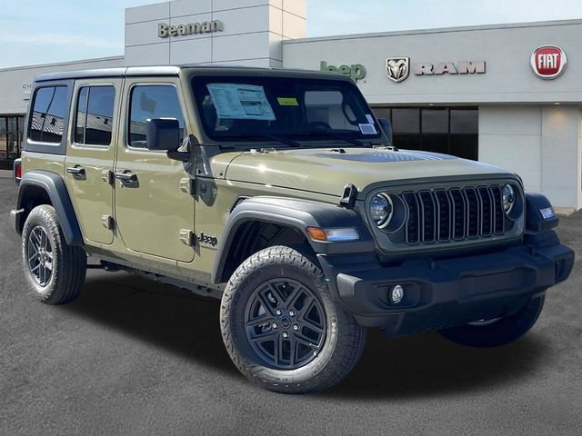 New 2025 Jeep Wrangler Unlimited Sport AWD/4WD 360° Tour
