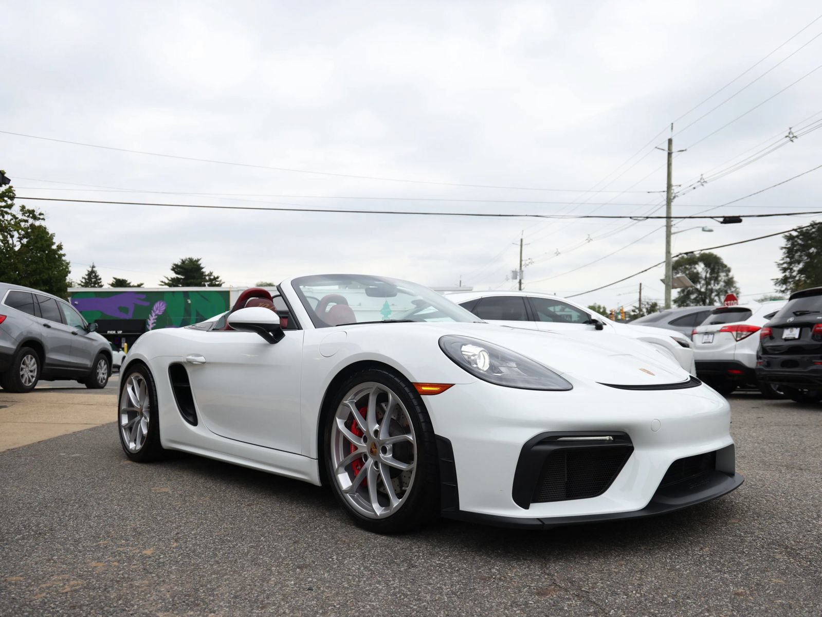 Used 2021 Porsche 718 Boxster Spyder RWD image 3