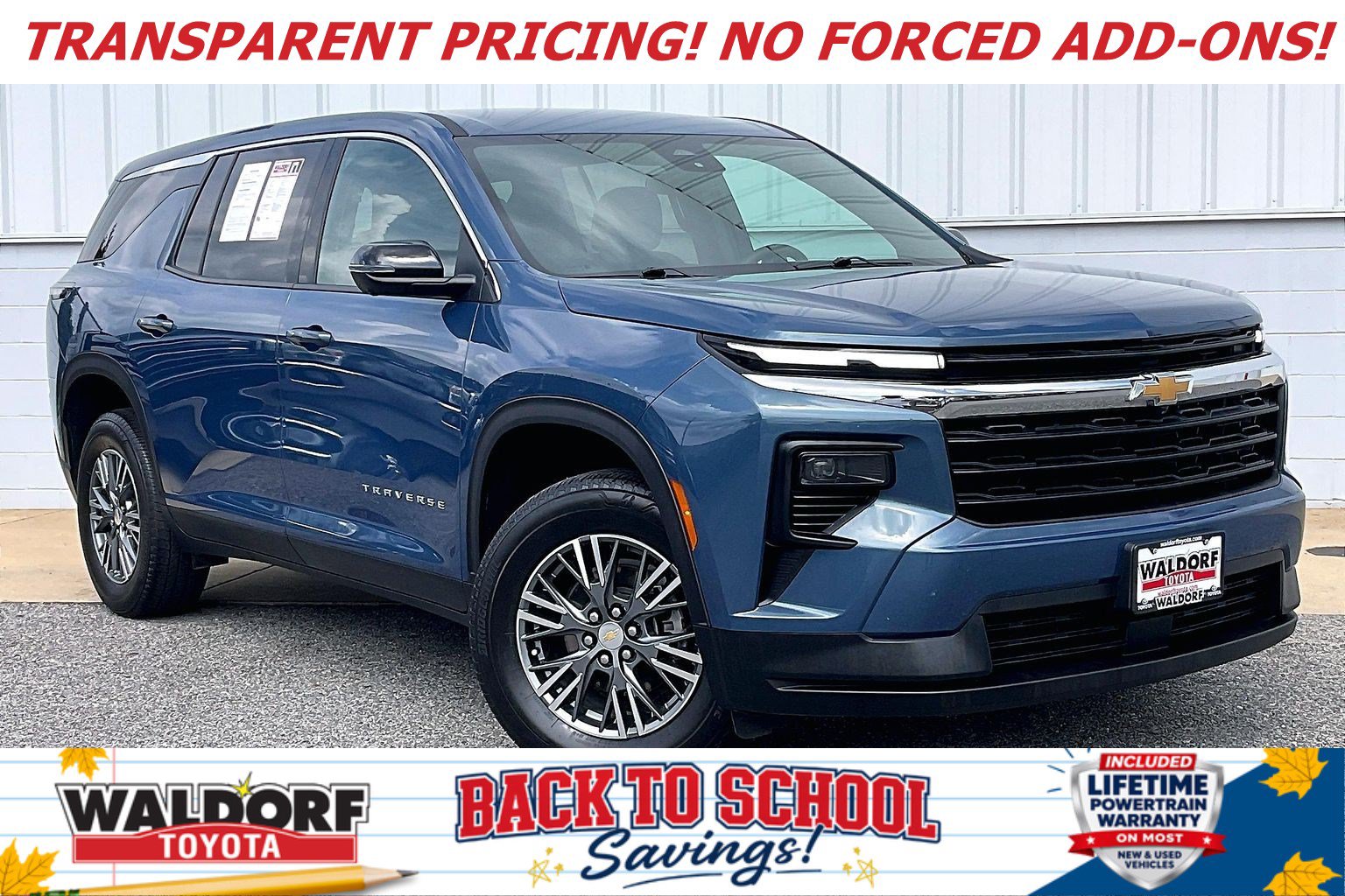 Used 2024 Chevrolet Traverse LS