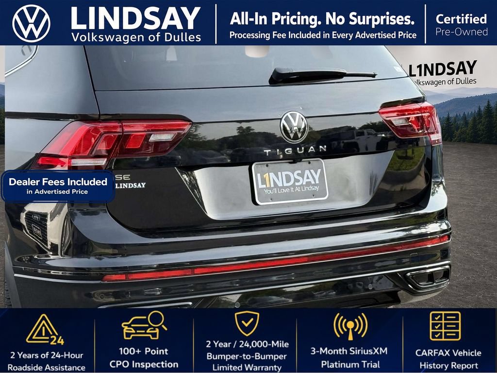Certified 2022 Volkswagen Tiguan SE R-Line FWD image 6