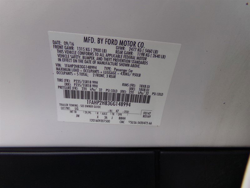 Used 2016 Ford Taurus SEL image 55