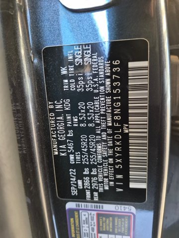 Used 2022 Kia Sorento SX AWD/4WD image 16