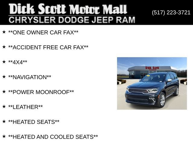Used 2021 Dodge Durango Citadel AWD/4WD image 8