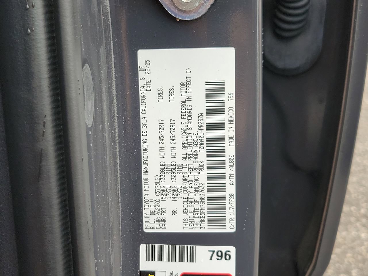 Used 2025 Toyota Tacoma SR5 image 30