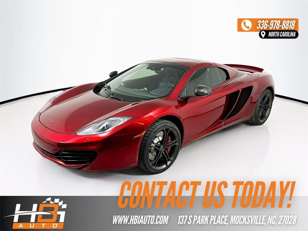 Used 2014 McLaren MP4-12C Spider