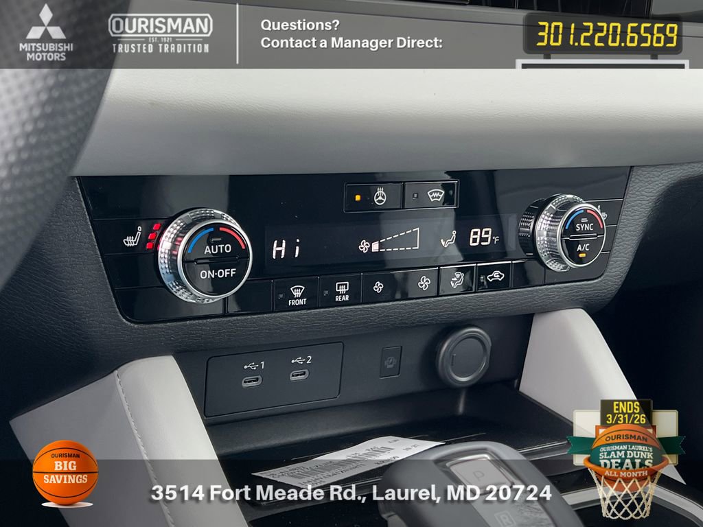 New 2026 Mitsubishi Outlander LE image 14
