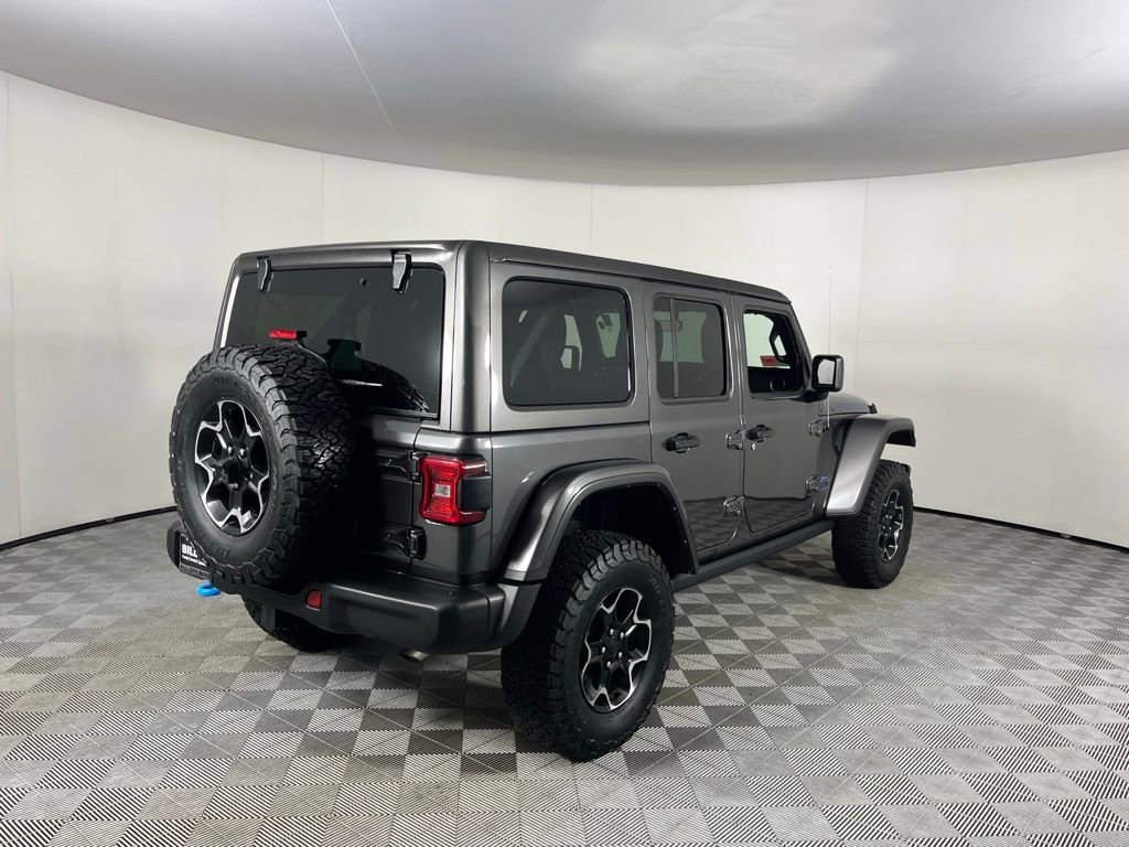 Used 2021 Jeep Wrangler Unlimited Rubicon 4xe w/ Steel Bumper Group image 5