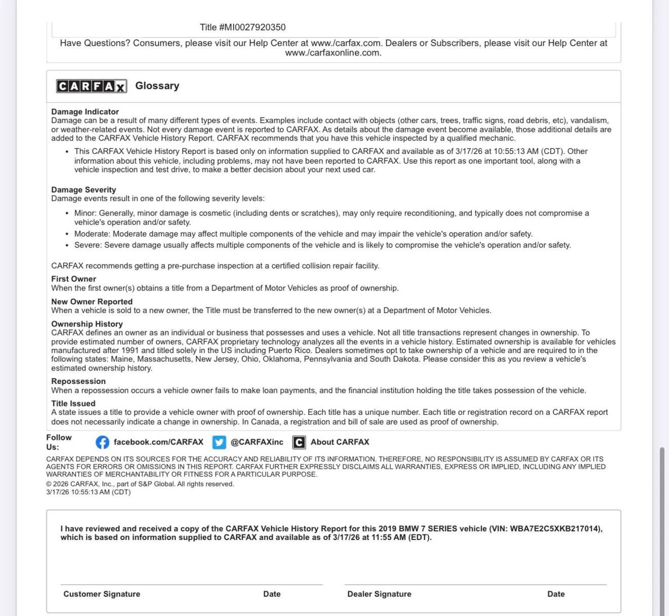 Used 2019 BMW 740i 740i Sedan 4D w/ M Sport Package image 71