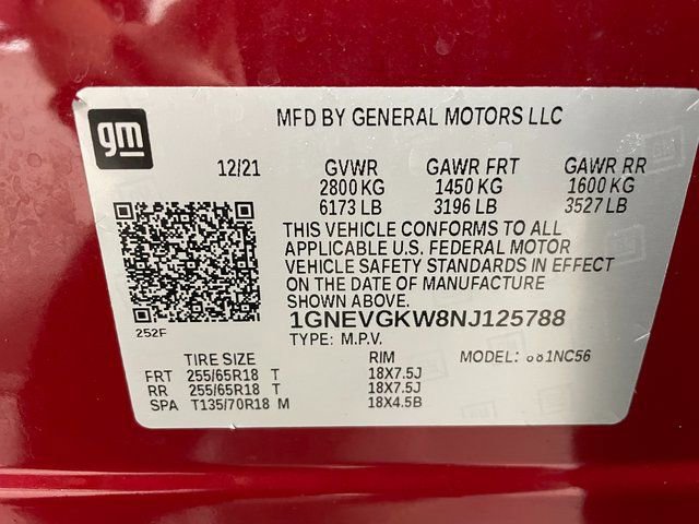 Used 2022 Chevrolet Traverse LT AWD/4WD image 26