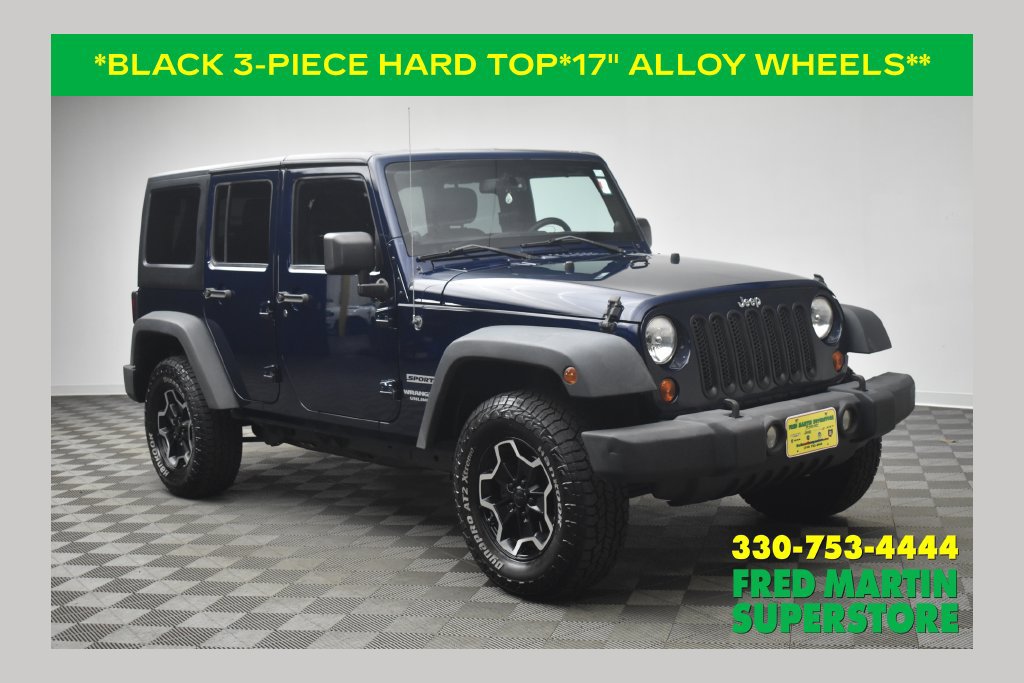 Used 2013 Jeep Wrangler Unlimited Sport AWD/4WD 360° Tour