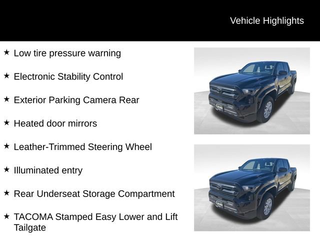 Used 2026 Toyota Tacoma SR5 w/ SR5 Upgrade Package AWD/4WD image 9