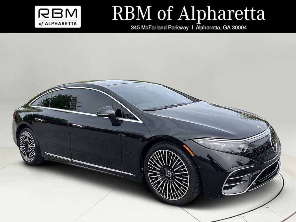 Certified 2023 Mercedes-Benz EQS 580 4MATIC Sedan image 1